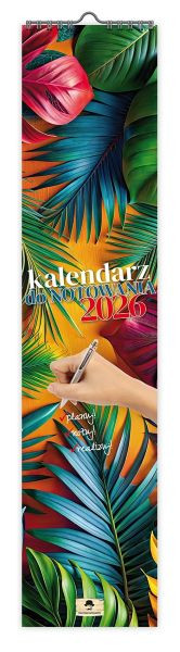 Kalendarz paskowy wąski do notowania KPW v.1 Pan Kalendarzyk